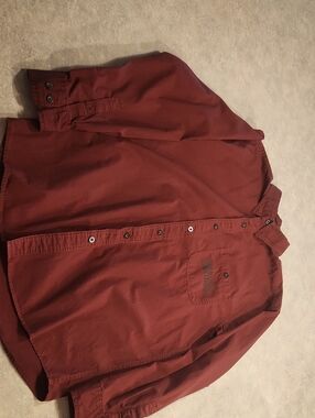 Harley-Davidson Maroon Shirt with Eagle Patch
